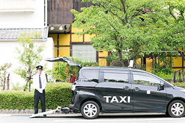 車椅子も利用できるタクシー