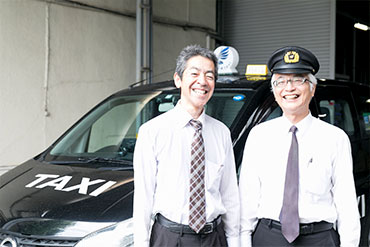タクシーの接客